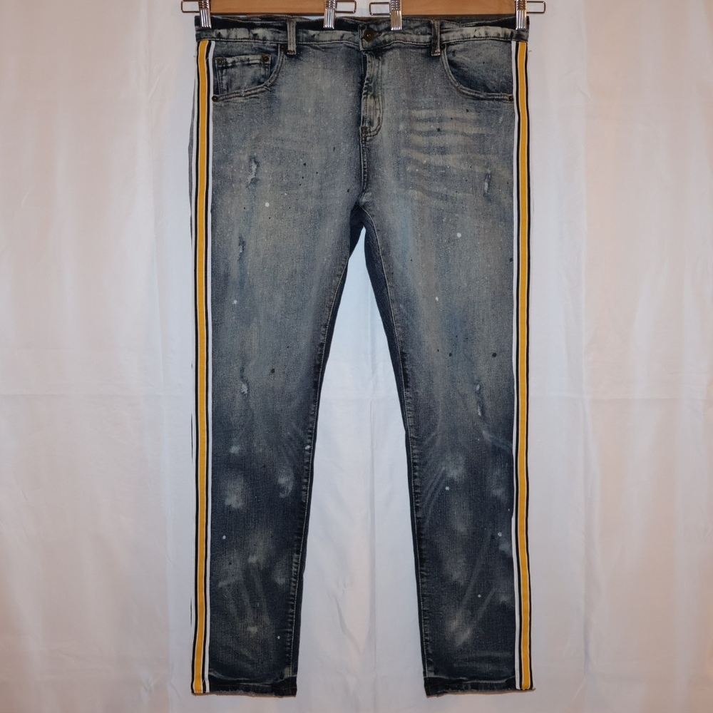Decibel Distressed Skinny Jeans